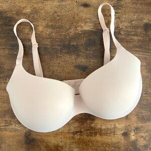 Auden Nude Beige Demi Bra 32DD EUC